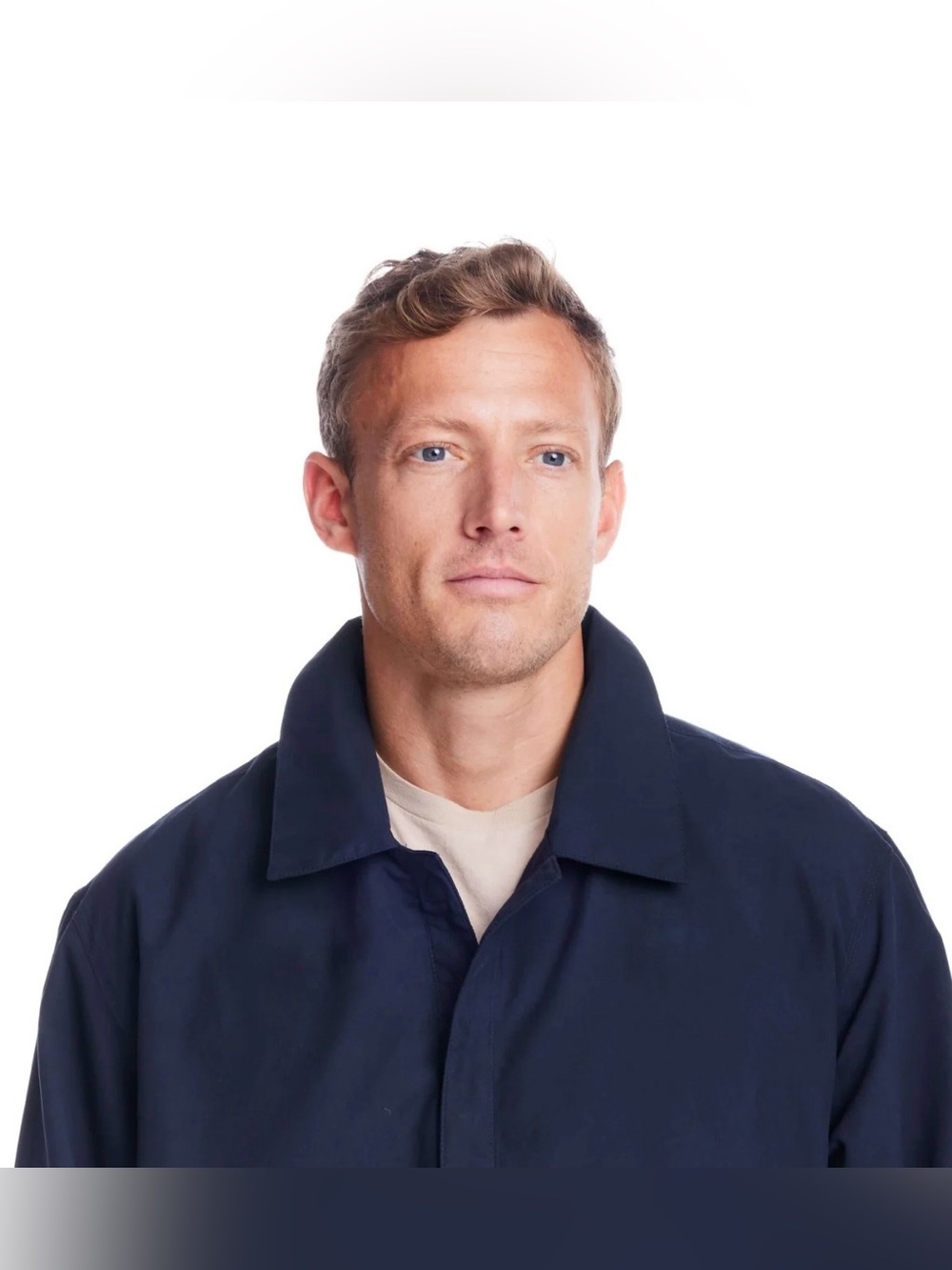MagnaReady® X Weatherproof® Navy Golf Jacket with Magnetic Closures - Picture 12 of 14